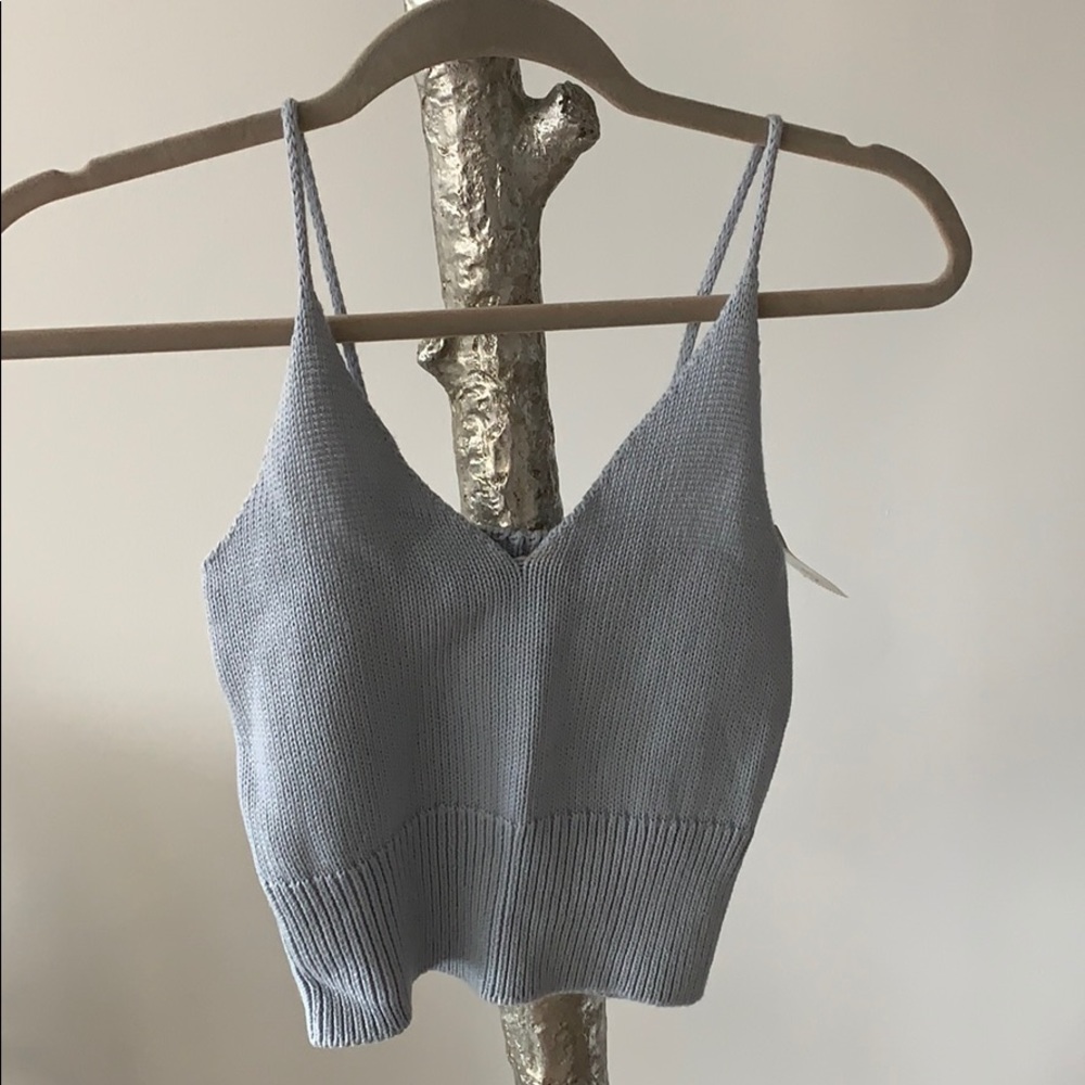 Lilac Brandy Melville Knit tank